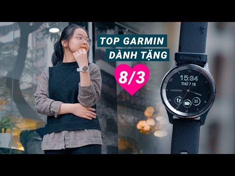 Top 4 đồng hồ Garmin tốt nhất cho chị em 8/3| Lily Classic, Vivomove Trend, Venu SQ 2, Venu 2S