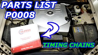 PARTS & SPECIALTY TOOLS Cadillac CTS 3.6L Timing Chain Replacement