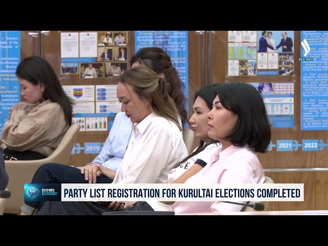 Регистрация партийных списков на выборы в Курултай завершена