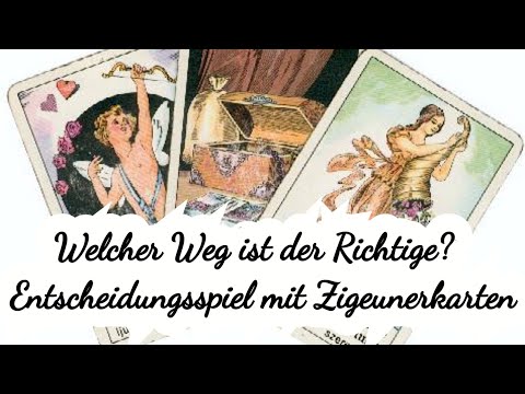 💫 Entscheidungsspiel mit Zigeunerkarten: Welcher Weg ist der Richtige? 💫