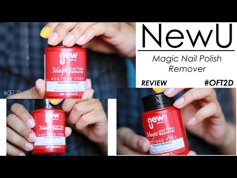 NewU Nail Polish Remover | REVIEW #OFT2D Video