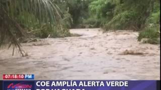COE amplía alerta verde por vaguada COE amplía alerta verde por vaguada
