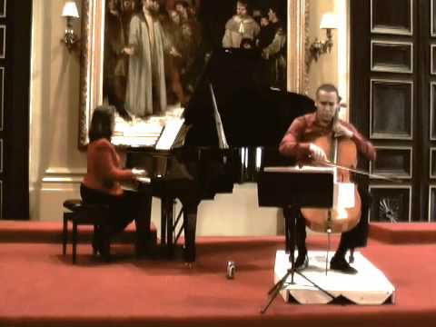 Sonata para violoncello y piano de Manuel M. Ponce