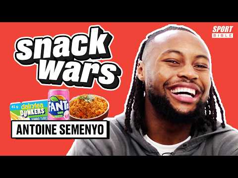 Footballer Antoine Semenyo Rates British & Rest Of The World Food | Snack Wars