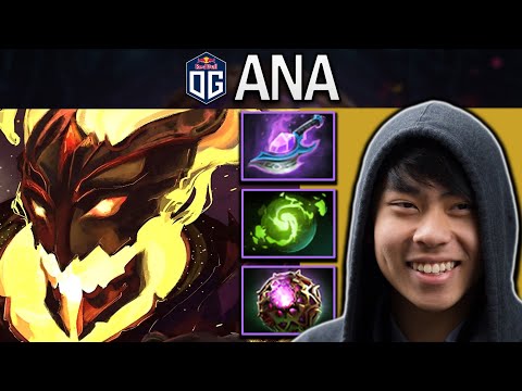 OG.ANA SMURF SHADOW FIEND WITH 27 KILLS & REFRESHER - DOTA 2 PRO GAMEPLAY
