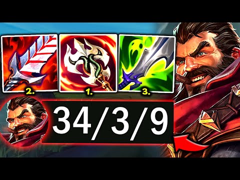 GRAVES TOP BUT I 1V5 WITH 200% LIFESTEAL (1 AUTO = FULL HEALTH) - 2025 Graves TOP Gameplay Guide