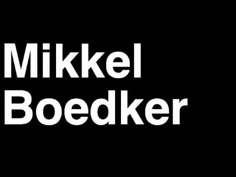 How to Pronounce Mikkel Boedker Phoenix Coyotes NHL Hockey Player Runforthecube