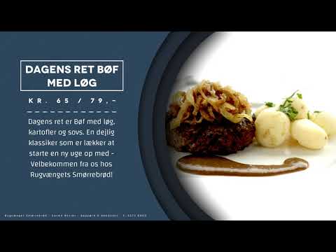 Dagens ret er Bøf m løg, kartofler og sovs. En dejlig klassiker som er lækker at starte ugen op med