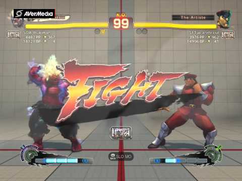 Ultra street fighter IV Gouken(SOA Ibukiman) vs M.Bison(SFTjacarebrasil)