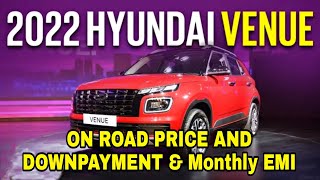 Venue 2022 Facelift || On Road price & Monthly Emi details Malayalam