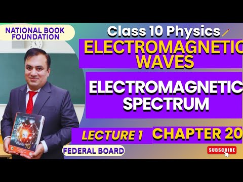 ELECTROMAGNETIC SPECTRUM  | Ch 20 ELECTROMAGNETIC WAVES| Phy 10 | Lec 1 | NBF | FBISE