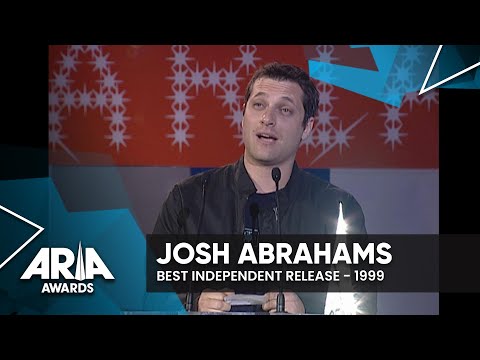 Josh Abrahams wins Best Independent Release | 1999 ARIA Awards