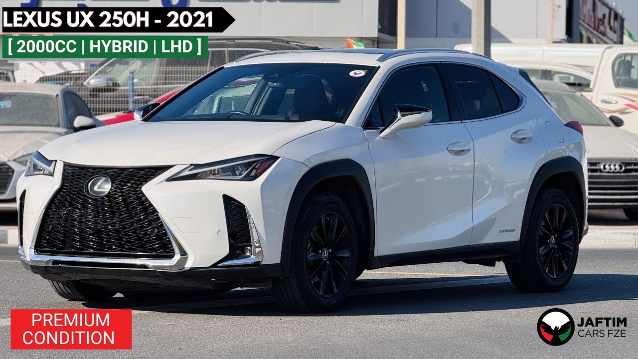 Lexus UX250h PREMIUM CONDITION | WHITE COLOR | 2.0L HYBRID ENGINE | RHD | 2021 | REAR VIEW CAMERA video