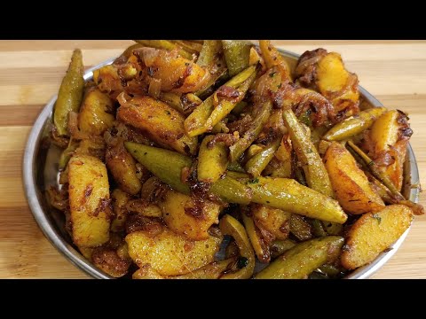 इस तरह से बनाए सूखी आलू परवल की सब्जी