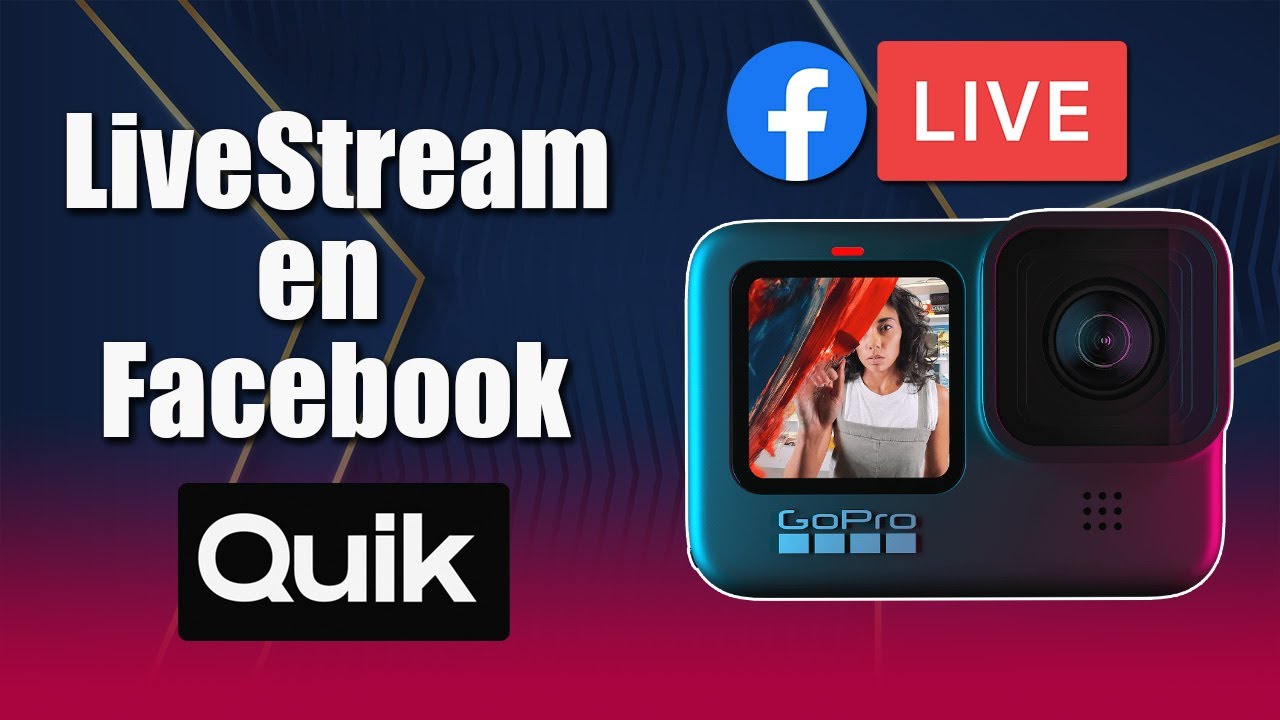 Como transmitir en vivo con la Gopro | LiveStream Facebook 2021