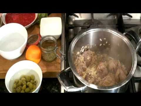 GreekFoodTv☼ Beef Stew with Greek Olives Greek Recipes HD