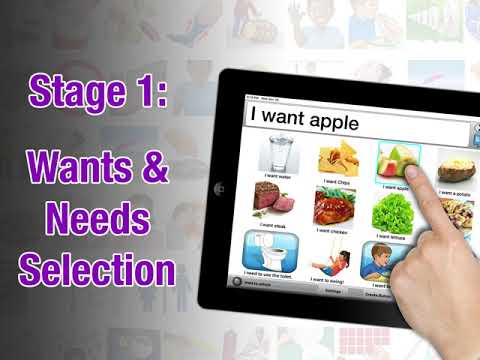 Avatalker AAC App - Stage 1 Communicates Wants And Needs