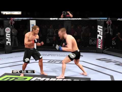 EA SPORTS™ UFC®_Faber vs. McGregor "Showtime kick" for the KO.