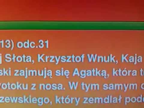 Krzysiek Wnuk w serialu SZPITAL !!! Tego nie możesz przegapić