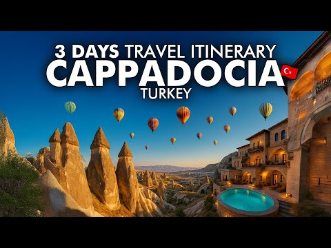 Cappadocia Turkey Travel Guide: 3 Days Itinerary in Cappadocia Vlog 4K