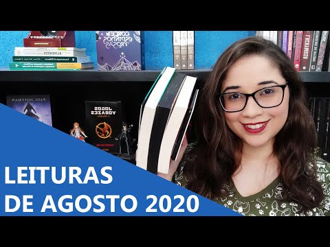 LEITURAS DE AGOSTO 2020: Voltando com o ritmo de leitura 😀📚 | Biblioteca da Rô