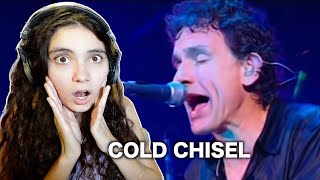 Singer FIRST Time Reaction to Cold Chisel - When The War Is Over Live