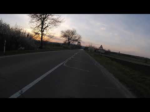 Timelapse motorcycle ride: Nis - Saint Roman Monastery 04.2021.