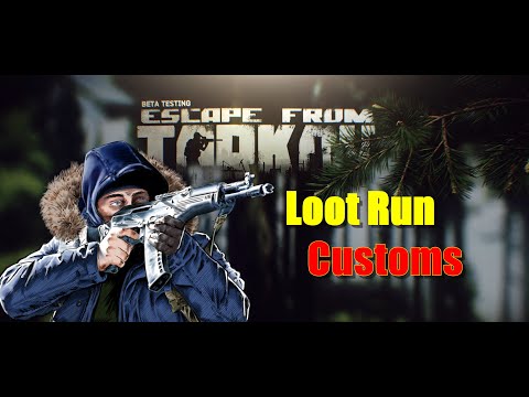 Escape from Tarkov - Customs Loot run route