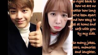 BTOB Sung Jae & APINK Namjoo Unique Friendship