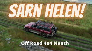 Sarn Helen - 4X4 off roading along the ancient Roman Road in Neath, Wales.