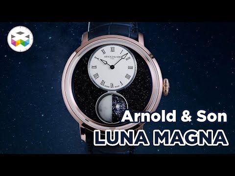 3D Moon Phase With The Luna Magna by Arnold & Son