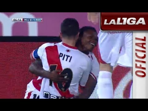 Gol de Piti (0-1) en el RCD Mallorca - Rayo Vallecano - HD