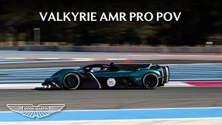 Aston Martin Valkyrie AMR Pro – Helmet Cam POV at Paul Ricard (UNLEASHED Event)