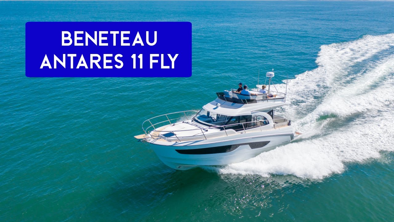Beneteau Antares 11 Fly Luxury Yacht Walkthrough