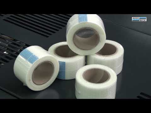 Shrink wrapping of adhesive tape rolls