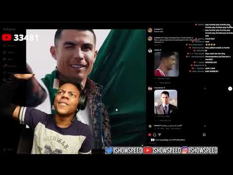 IShowSpeed React To Cristiano Ronaldo become A Muslim
