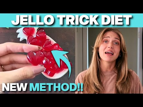 GELATIN TRICK 2026 – ( NEW NATURAL RECIPE!! ) – GELATIN TRICK RECIPE – JELLO DIET TREND 🍮
