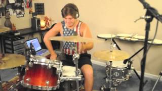 I killed the prom queen -  Calvert street  - Drum cover