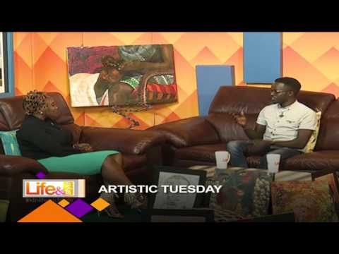 KTN Life and Style : Artistic Tuesday,The Paint Brush – Elsardt Kigen 06/12/2016