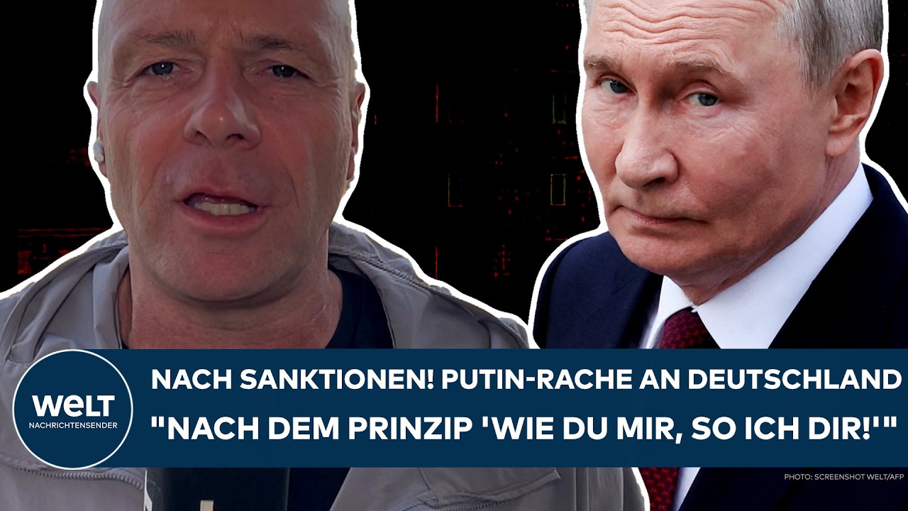 LEIPZIG: Nach Sanktionen! Jetzt kontert Putin scharf! "Nach dem Prinzip 'Wie du mir, so ich dir!'"