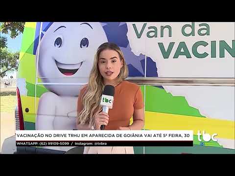 Jornal Brasil Central |28-04-26| Vacinação Drive Thru em Aparecida de Goiânia vai até 5 Feira,