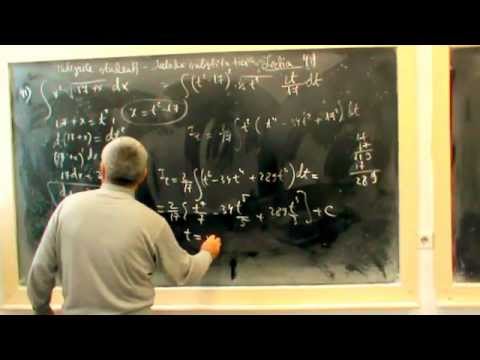 Lectia 41 -  Integrale -  Metoda substitutiei