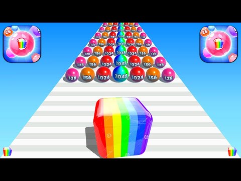 Jelly Run 2048, Pop Us, Marble Run.... New TikTok Gameplay Video | Satisfying Mobile Game Max Levels
