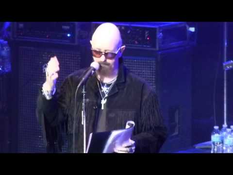 Rob Halford presented with 