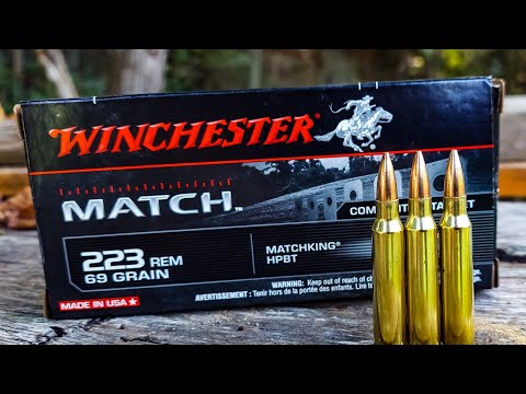 Winchester MATCH .223 | 100 Yard Test | Bolt-Action \u0026 Semi