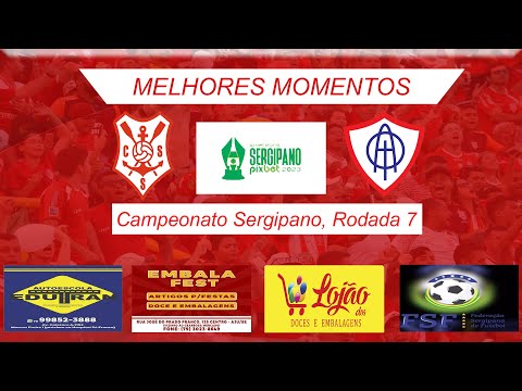 Melhores Momentos  Sergipe 2x1 Itabaiana