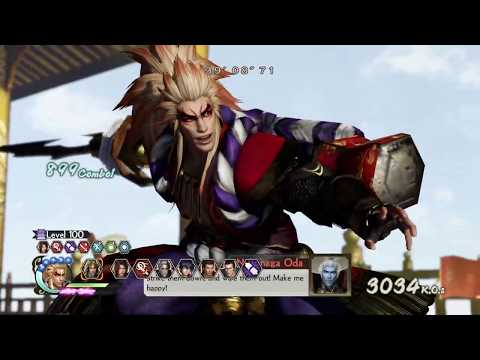 Samurai Warriors 4-II | Survival - Level 100 - Keiji Maeda - No Rage Mode - Perfect Custom Weapon