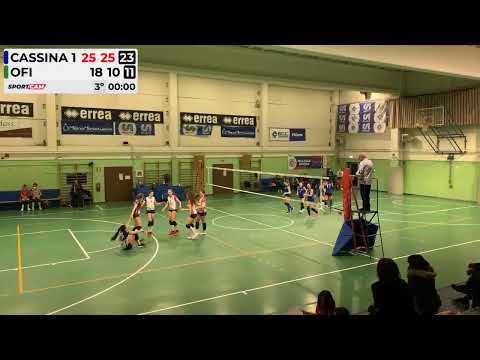 Prima Divisione Femminile - Pizzaut Pallavolo Cassina vs. OFI Inzago  18/02/2022