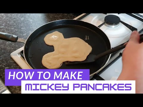 Pancake Day 2022 | How to make Disney Mickey Mouse Pancakes