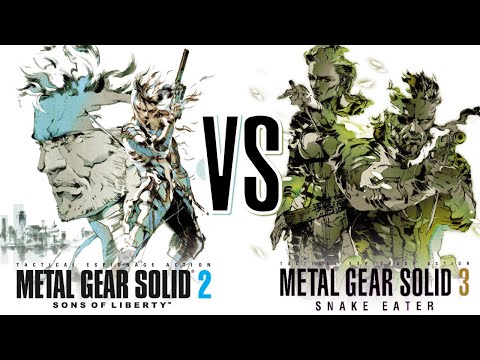 Metal Gear Solid 2 vs Metal Gear Solid 3